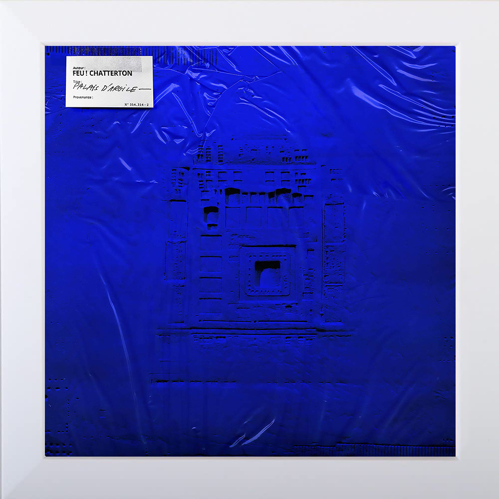 Palais D'argile (Blue Translucent) Feu ! Chatterton (vinyle neuf) 